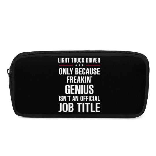 Freakin Genius Light Truck Driver Pencil Cases