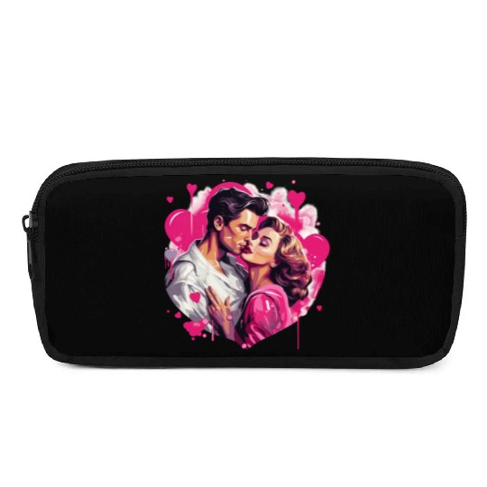 Valentine's Day, Hollywood Lovers Vintage Poster Pencil Cases