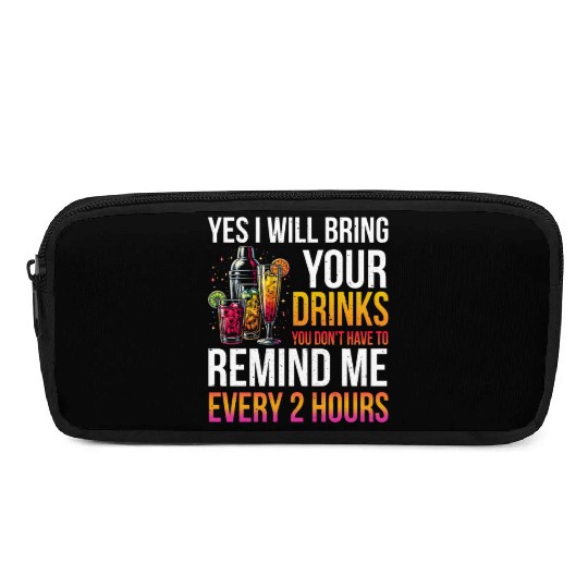 Bartender funny Bartending Pencil Cases