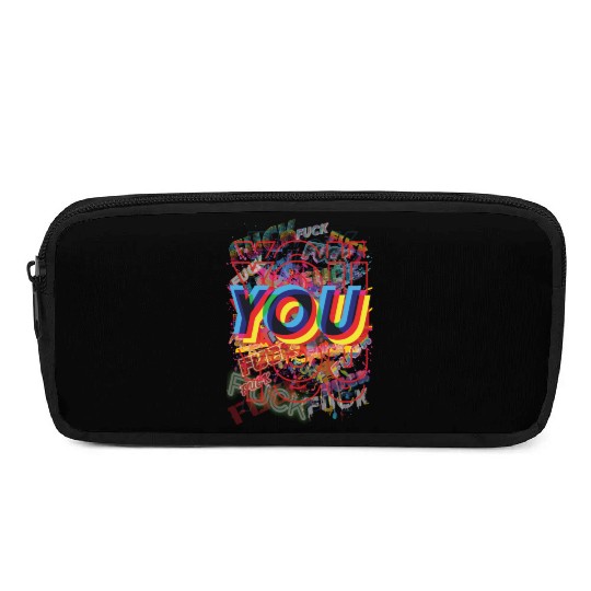 Happy Pop Art Lily Allen Fuck You Very, Very Much Pencil Cases