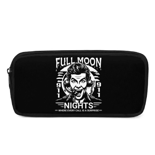 Full Moon Nights Where Every Call is a Surprise Pencil Cases