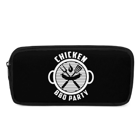 Chicken BBQ Party - BBQ Barbeque Pencil Cases