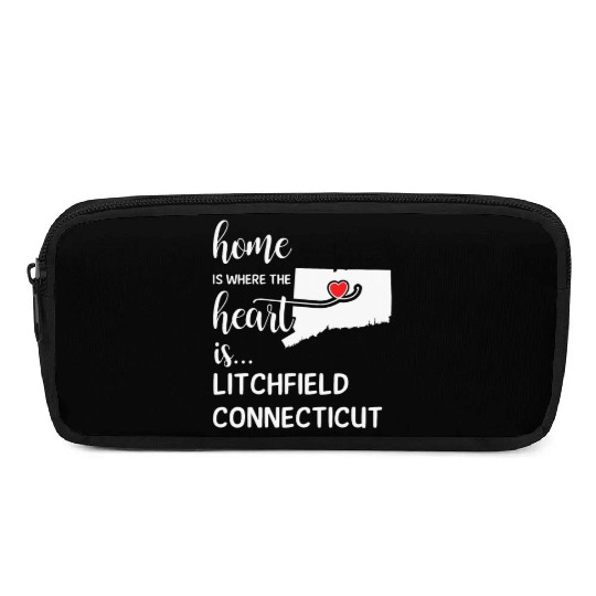 Litchfield County Connecticut Is Where My Heart Is Pencil Cases