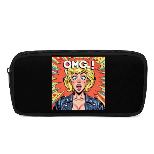 OMG Funny comics Pencil Cases