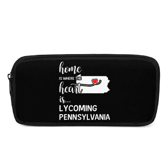 Lycoming County Pennsylvania Is Where My Heart Is Pencil Cases