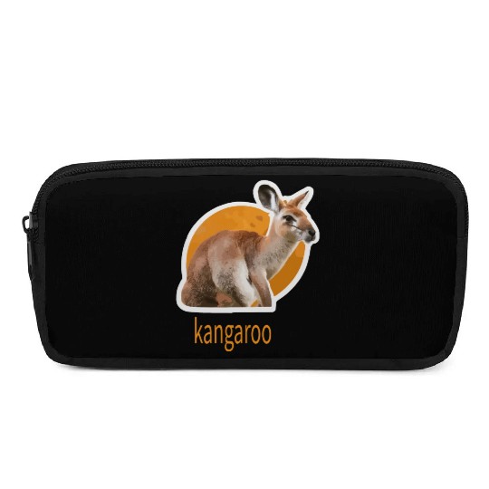 kangaroo animal design Pencil Cases