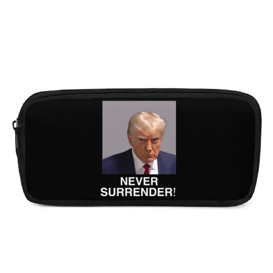 Trump Never Surrender Pencil Cases