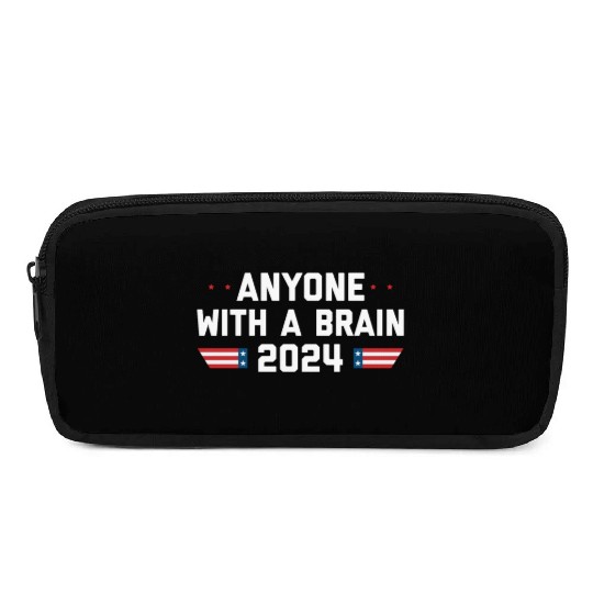 2024 Brain Vote Democracy Anti-Trump Pencil Cases