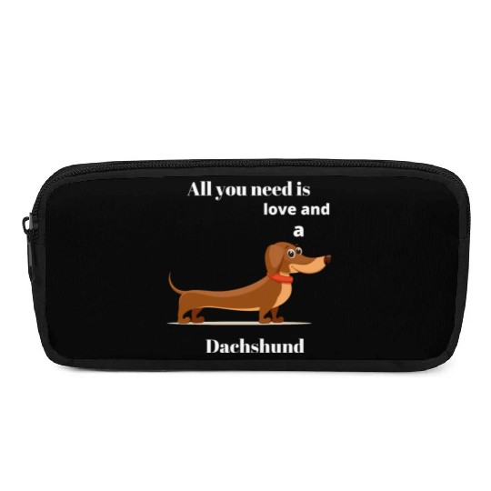 Dachshund Dog Lover, Gog Mom, Dog Dad Pencil Cases