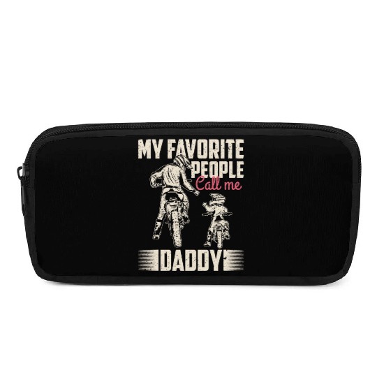 My favorite people call me daddy Vintage Pencil Cases