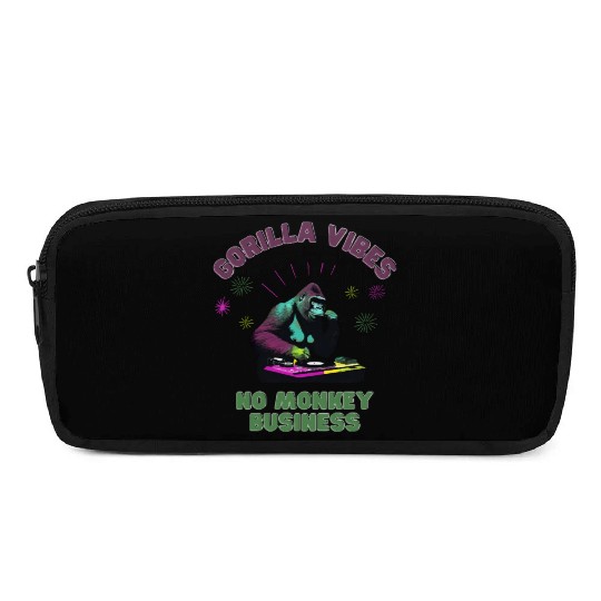 Gorilla Vibes no Monkey Business Gorillas Pencil Cases