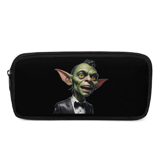 Green Goblin with Tuxedo Pencil Cases
