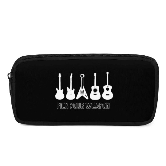Pick Your Weapon Guitar Pencil Cases