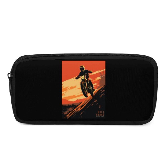 Sunset Motocross - Race Day Pencil Cases