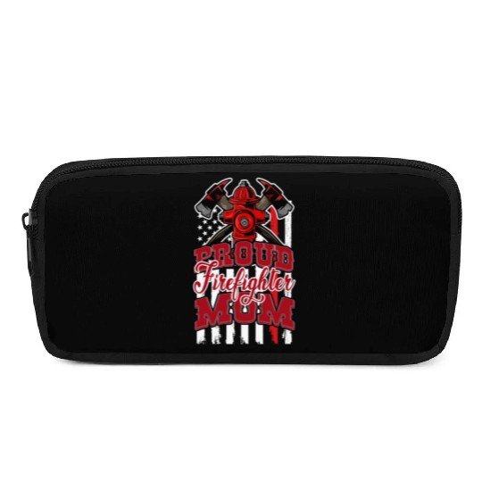 Proud Firefighter Mom Pencil Cases