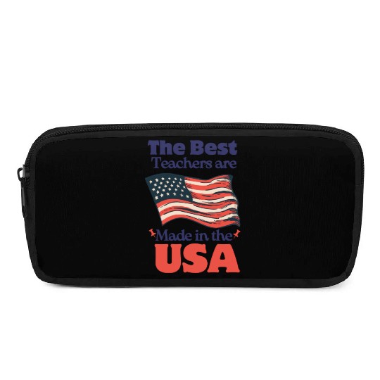 Teacher Appreciation Gift for 4th of July Pencil Cases