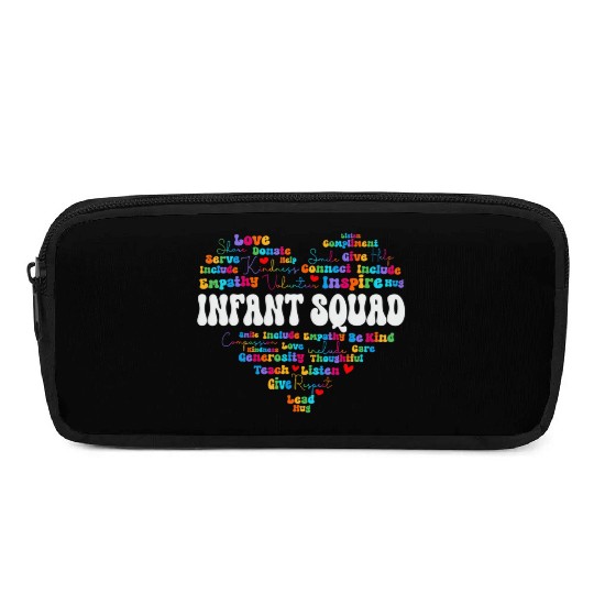 Cute Infant Squad Appreciation Week Back To School Pencil Cases