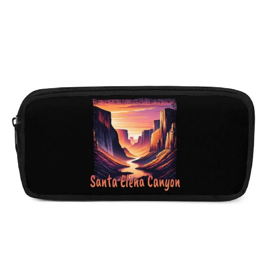 Santa Elena Canyon, Texas, USA, Sunset, Colors, Pencil Cases