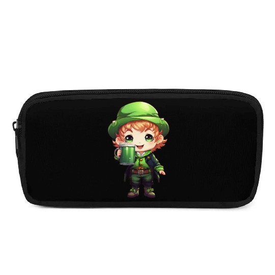 Green Beer on St Patricks Day Pencil Cases