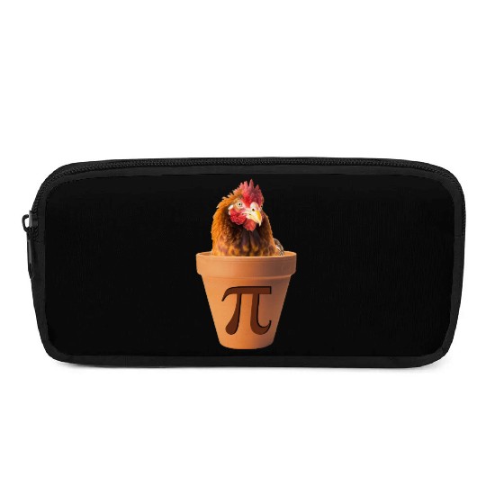 Chicken Pot Pi Funny Math Pi Day Pencil Cases