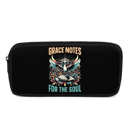 Gospel Music Religious Bible Scripture Christian Pencil Cases