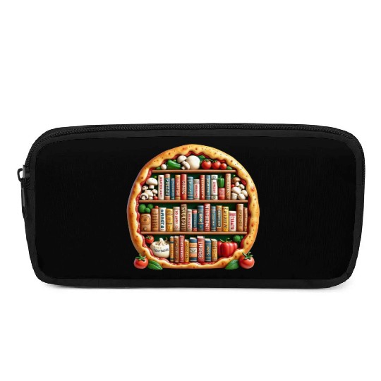 Pizza Words English Teacher Literature Pencil Cases