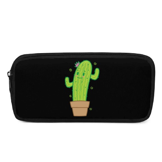 Cactus in Pot Plant Environment Pencil Cases