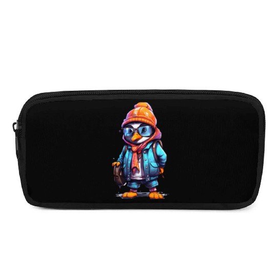 Cute Penguin Cartoon Pencil Cases
