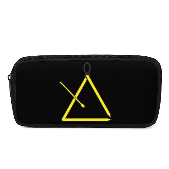 Triangle music instrument for orchestra Pencil Cases