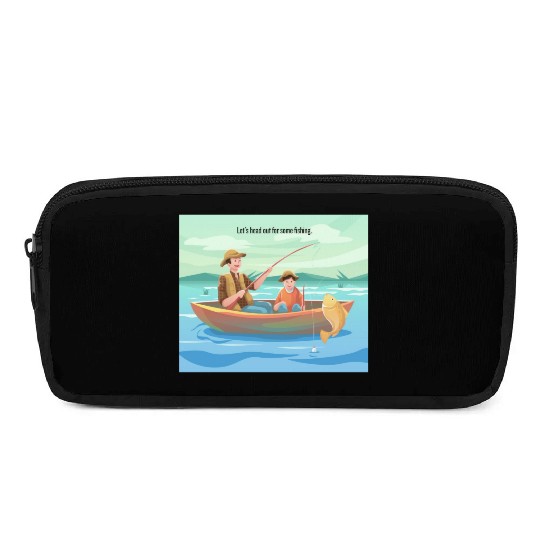 Fishing Adventure Design Pencil Cases