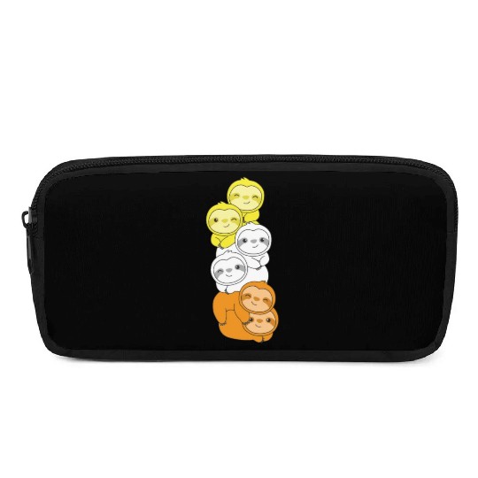 Maverique Flag Pride Lgbtq Cute Sloth Pencil Cases