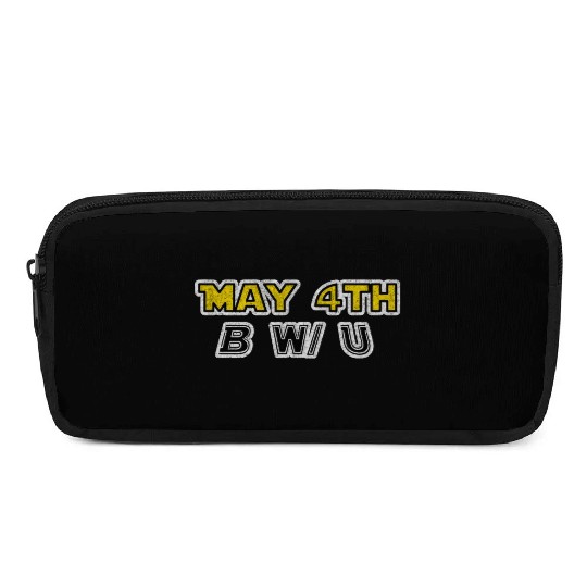 may 4th be with you YELLOW GRUNGE Pencil Cases