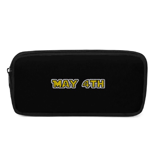 may 4th YELLOW GRUNGE Pencil Cases