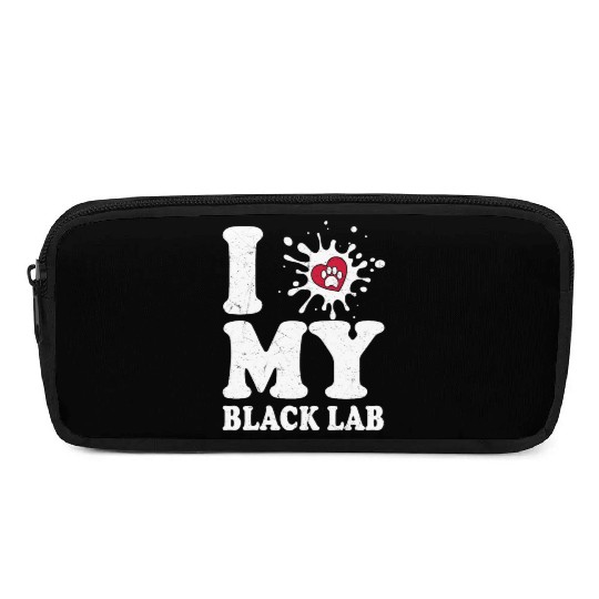 I Love My Black Lab Labrador Retriever Owner Pencil Cases