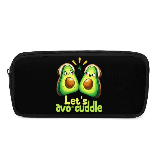 Let's Avo-Cuddle Cute Avocado Love Pencil Cases