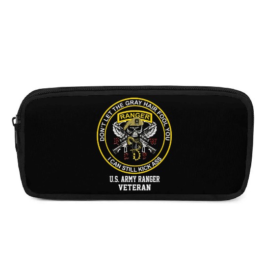 Retired US Army Ranger Veteran USA Military Vet Pencil Cases