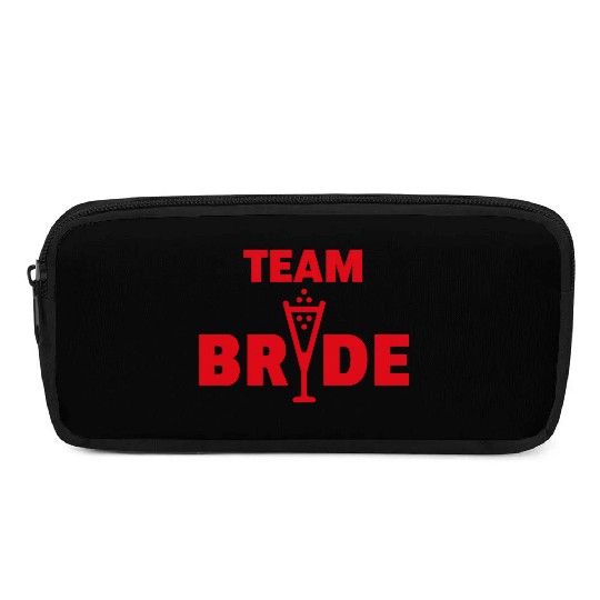 Team Bride Bubbly (Hen Night Bachelorette Party R) Pencil Cases