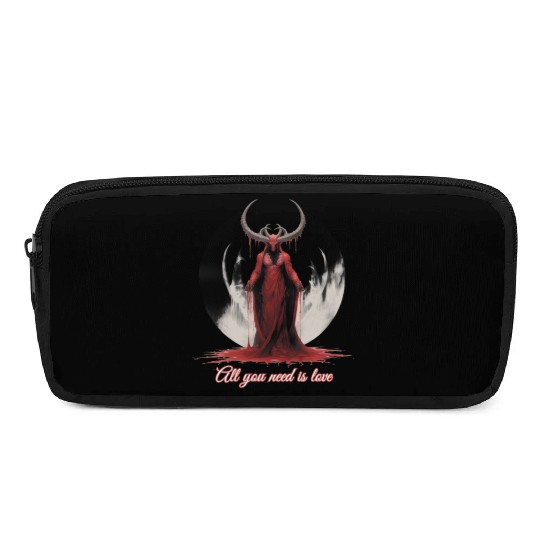 All You Need Is Love - Baphomet Pencil Cases