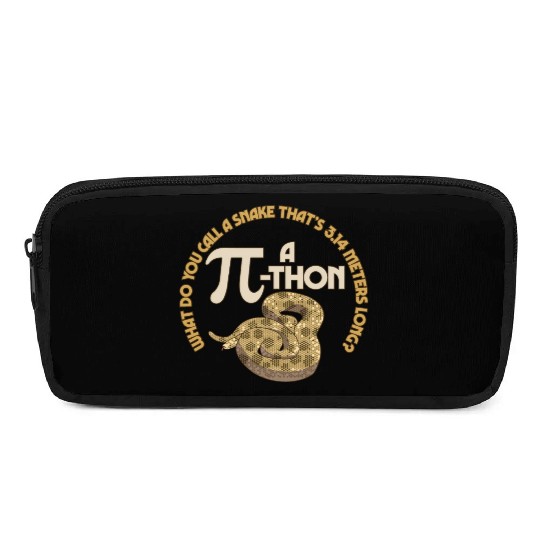 Pi-thon Math Pun Funny Snake Mathematics Meme Pencil Cases