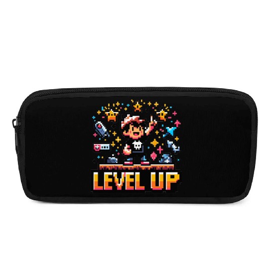 Victory Unlocked: Level Up Pencil Cases