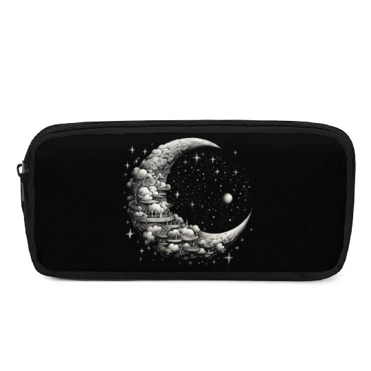 Cool Full Moon - Solar Eclipse, Moon Phases Total Pencil Cases