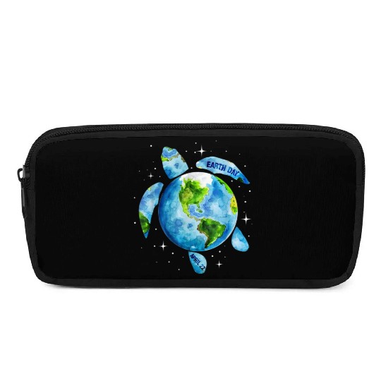 Earth Day Restore Earth Sea Turtle Art Pencil Cases