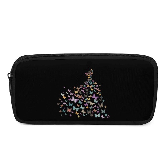 Colorful Butterfly Elegant for All Seasons Pencil Cases