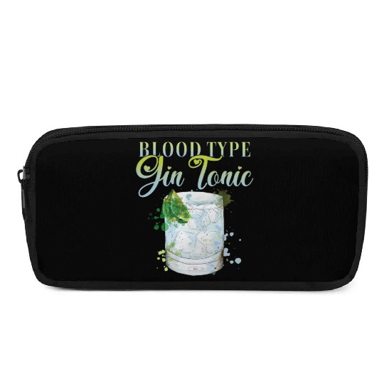 Blood Type gin and Tonic Bartender Pencil Cases