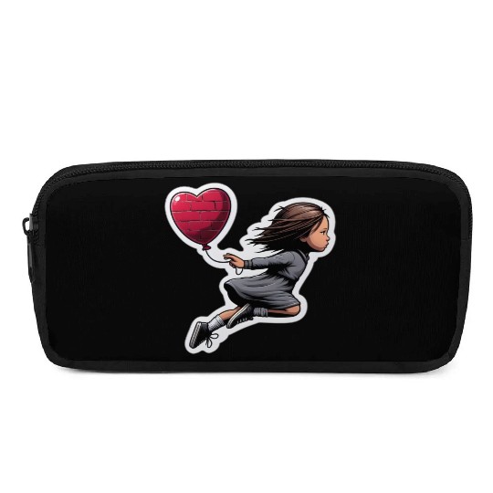 Girl with Balloon by Banksy, Iconic Street Art Pencil Cases