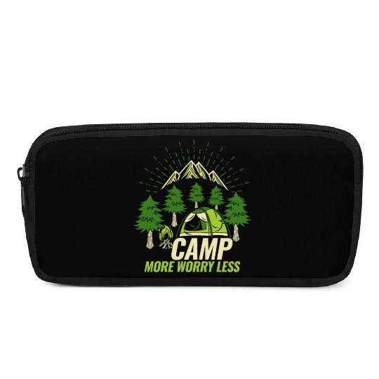 Camping Camp more Worry less Pencil Cases