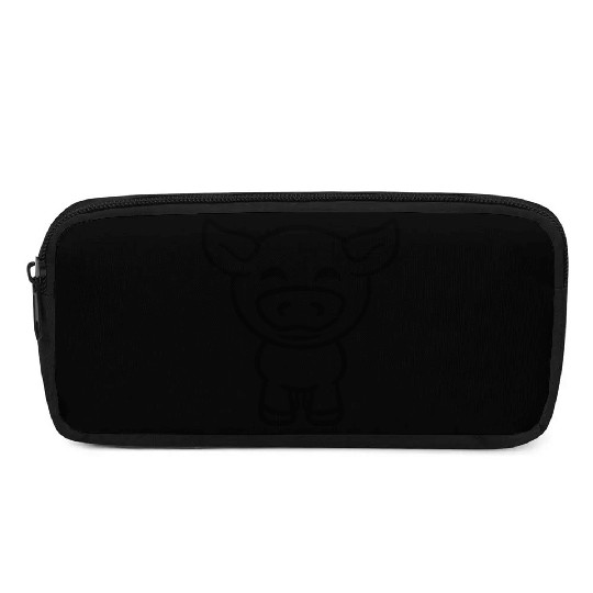 Little cute piggy pig piglet cartoon animal love Pencil Cases