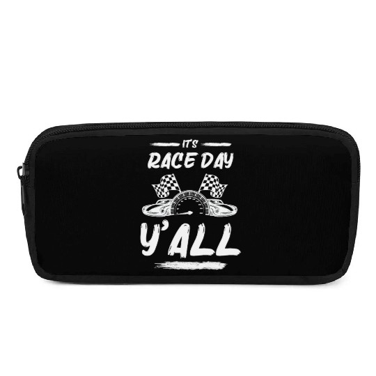 Race Day Car Raceday Trackday Fun Motosports Fan Pencil Cases