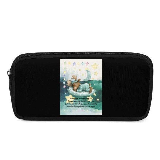 Baby Moose Poem Pencil Cases