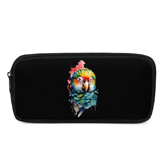 Macaw, Budgie Cockatoo, Parrot Flock Pencil Cases